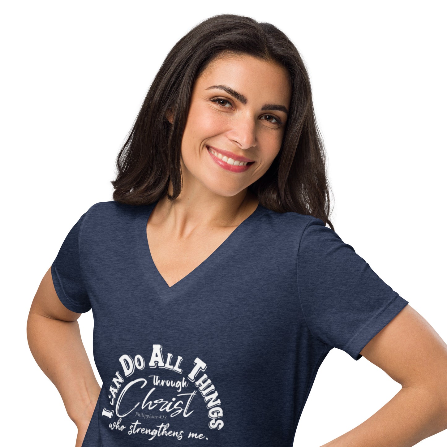 Women’s relaxed v-neck t-shirt
