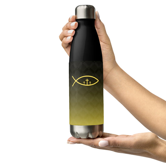 Stainless steel water bottle