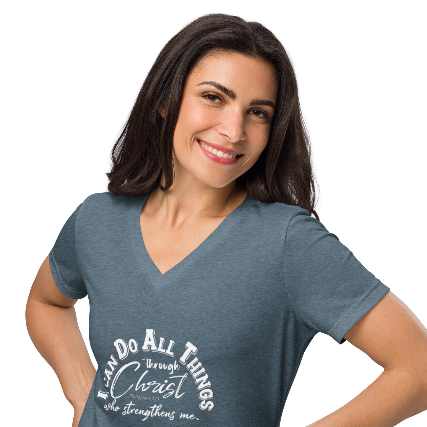 Women’s relaxed v-neck t-shirt